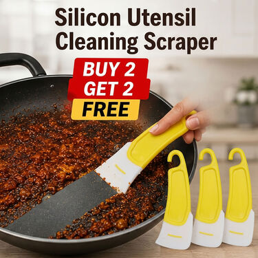 Silicon Utensil Cleaning Scraper-Buy 2 Get 2Free (UCS1)