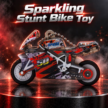 Sparkling Stunt Bike Toy For Kids (RC9)
