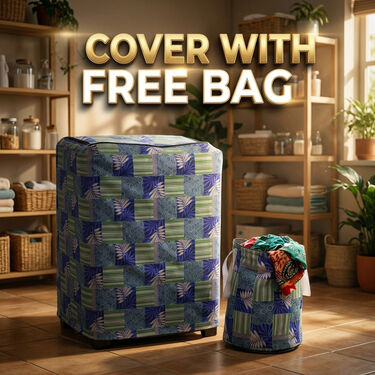 Pick Any 1 Top Load Waterproof Washing Machine Cover With Laundry Bag (WMC8)