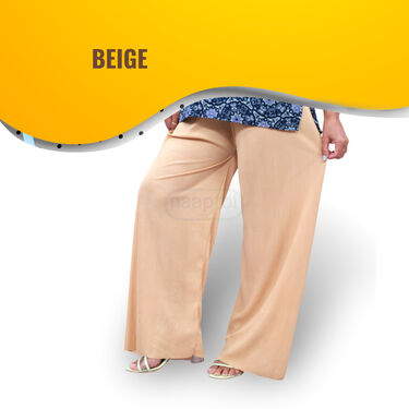 Daily Wear Comfort Free-Size Palazzos ? Pack of 3 (3WP)