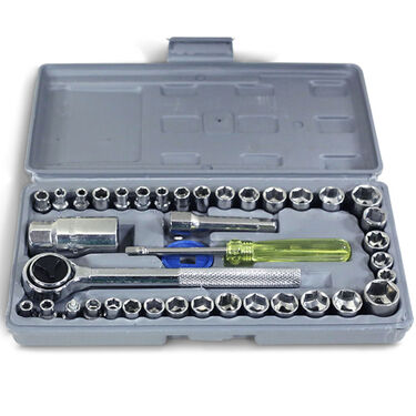 40 Pcs Precision Socket Wrench Set