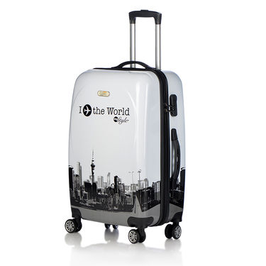 Fidato Designer 4 Wheels Polycarbonate Luggage Bag 65 Cm Fidato Designer 4 Wheels Polycarbonate Luggage Bag 65 Cm