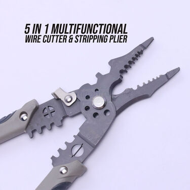 Multifunctional Wire Stripper Crimper Cable Cutter Pliers (HT47)