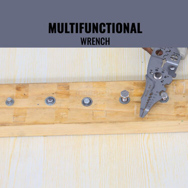 Multifunctional Wire Stripper Crimper Cable Cutter Pliers (HT47)