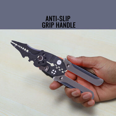 Multifunctional Wire Stripper Crimper Cable Cutter Pliers (HT47)