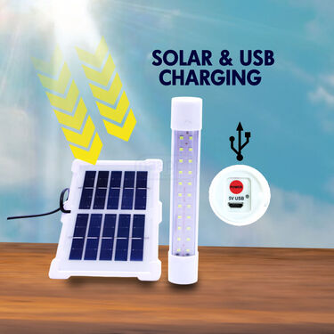 Solar Rechargeable LED Tube Lights (L82)
