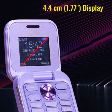 Buy Dual Sim Foldable Flip Mobile With Camera - Gamma (M2 Mini) Online ...