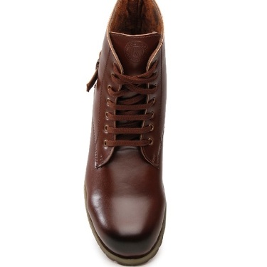 Designer High Ankle Boots - Brown