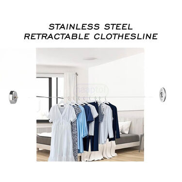 Stainless Steel Wired Adjustable Clothesline