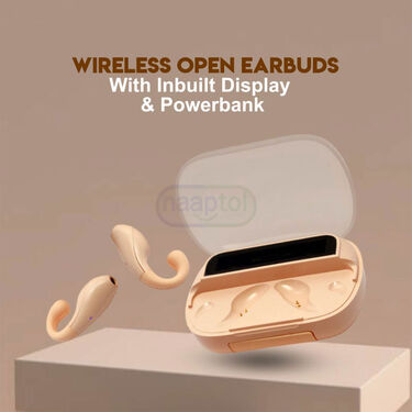 Wireless Open-ear Buds With Power Bank And Display (TWS74)