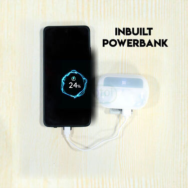 Wireless Open-ear Buds With Power Bank And Display (TWS74)