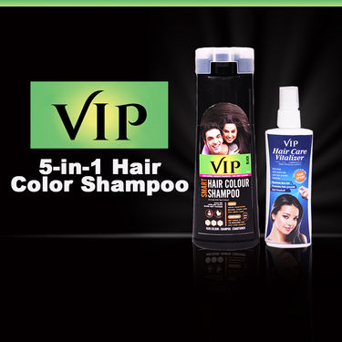 Buy VIP 5-in-1 Hair Color Shampoo Online at Best Price in 