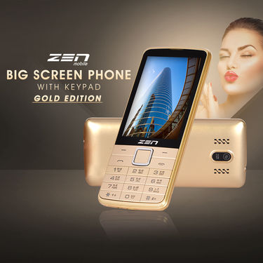 screen phone keypad zen mobile edition gold vox