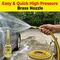 Easy & Quick High Pressure Brass Nozzle
