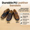 Leatherite Sandals Pick Any 1 + Free Sports Watch + Sunglasses + Aluminium Wallet (SW59)