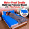 Water Proof Double Mattress Protector Sheet with 2 Pillow Protector Free (DMP8)