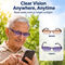 Bifocal Rimless Colored Adaptive Power Reading Glasses - Buy1 Get 1 FREE (BCORG6)