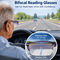 Bifocal Rimless Colored Adaptive Power Reading Glasses - Buy1 Get 1 FREE (BCORG6)