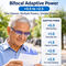 Bifocal Rimless Colored Adaptive Power Reading Glasses - Buy1 Get 1 FREE (BCORG6)
