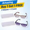 Bifocal Rimless Colored Adaptive Power Reading Glasses - Buy1 Get 1 FREE (BCORG6)