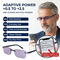 Rimless Folding Adaptive Power Mobile Protection Reading Glasses B1G1 (FORG10)