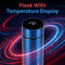 24 Hrs Hot & Cold Flask with Temperature Display + Free 2 Double Wall Cups (1TF2CF)