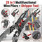28 In 1 Multifunctional Wire Pliers + Stripper Tool (HT27)