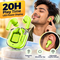 Rechargeable Mens Golden Hair Trimmer + FREE Premium Wireless Bluetooth Earpod with Charging case and LED display (PMT1WP2)