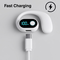 Clip-On Bluetooth Earphone With Display With Free Trimmer (TWS67)