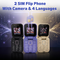 2 Sim Flip Phone With Camera & 4 Languages (PMH1)