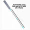 Flexible Microfiber Gap DusterLong Handle Mop