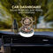 Car Dashboard Solar Powered Ship Wheel