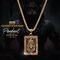 Golden Hanuman Pendant With Chain (HPN10)