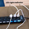 Multi 7 Port USB Hub With Individual On/Off Switch And LED (CDC14)