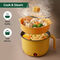 Multipurpose Electric Cooking Pot With Steamer (EFM13)