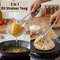 Chapati & Puri Maker + 2 in 1 Oil Strainer + Silicone Spatula & Brush (CP12)