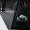 Car Interior Rear View Dual Mirror With Compass & Thermometer (IRVM1)