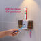 Hands-Free Toothpaste Dispenser With Dual Cups & Holder