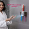 Hands-Free Toothpaste Dispenser With Dual Cups & Holder