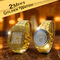 2 Mens Golden Watch (2MW17)