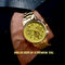 2 Mens Golden Watch (2MW17)