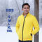 Yellow Fleece Jacket with Digital Watch And Wallet Free (1FJ9Y)