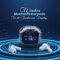 Wireless Bluetooth Earphones Transparent Touchscreen Digital (TWS91)