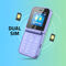 Dual Sim Stylish Fold Mobile With 4 Languages (PMH10  P)