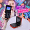 Dual Sim Stylish Fold Mobile With 4 Languages (PMH10 G)