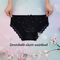 Pack of 6 Fancy Lace Design Panty Set (6WP2)