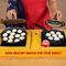 12 Cavity Nonstick Paniyaram Pathram & Lid + Free 7 Cavity Paniyaram Pathram & Lid (2AP2N)