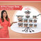 20 Pcs Copper Bottom Multipurpose Cook & Serve Set (20CC2)