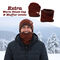 Winter Extra Warm Velvet Cap And Muffler Combo (WWC3)