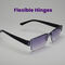 Bifocal Rimless Colored Adaptive Power Reading Glasses Buy1 Get 3 Free (4BCORG)
